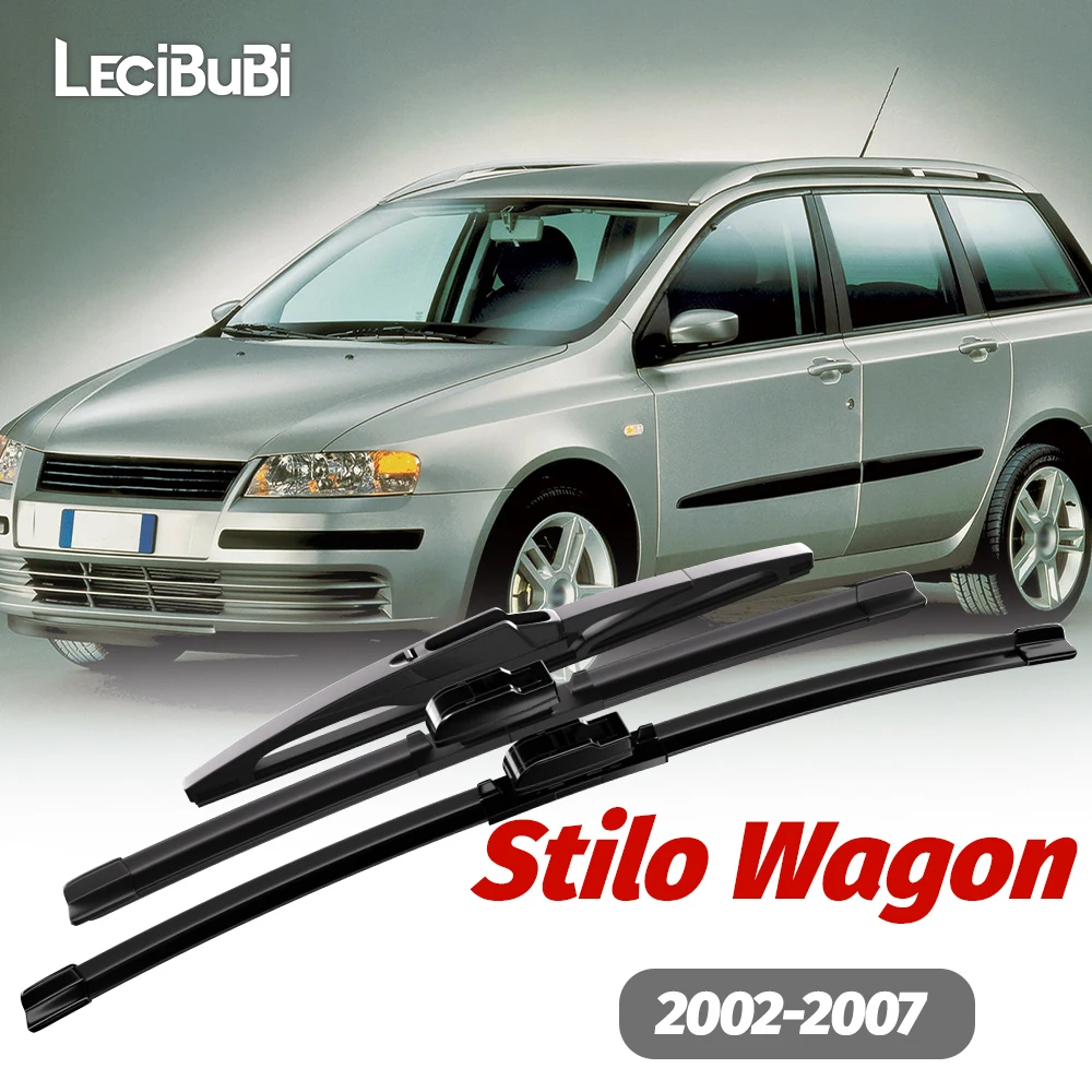 

1 комплект, щетки переднего и заднего стеклоочистителя, дворники для Fiat Stilo Wagon 2002-2007 2003 2004 2005 2006, аксессуары