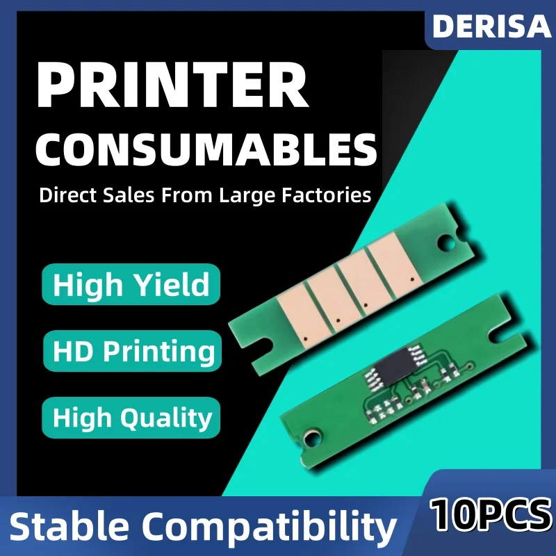 10pcs 407316 407317 407318 Chip de toner SP4510 SP4500 para Ricoh Aficio SP4510DN Lanier 4510 Savin SP 4510 12K Chip de toner