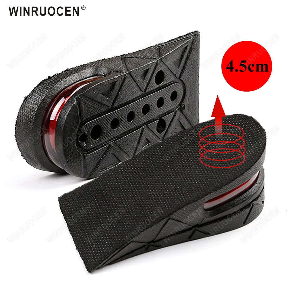 

Invisible Height Increase Half Insoles EVA Heightening Cushion Lifting Inserts Taller Soles Support Absorbing Foot Pad