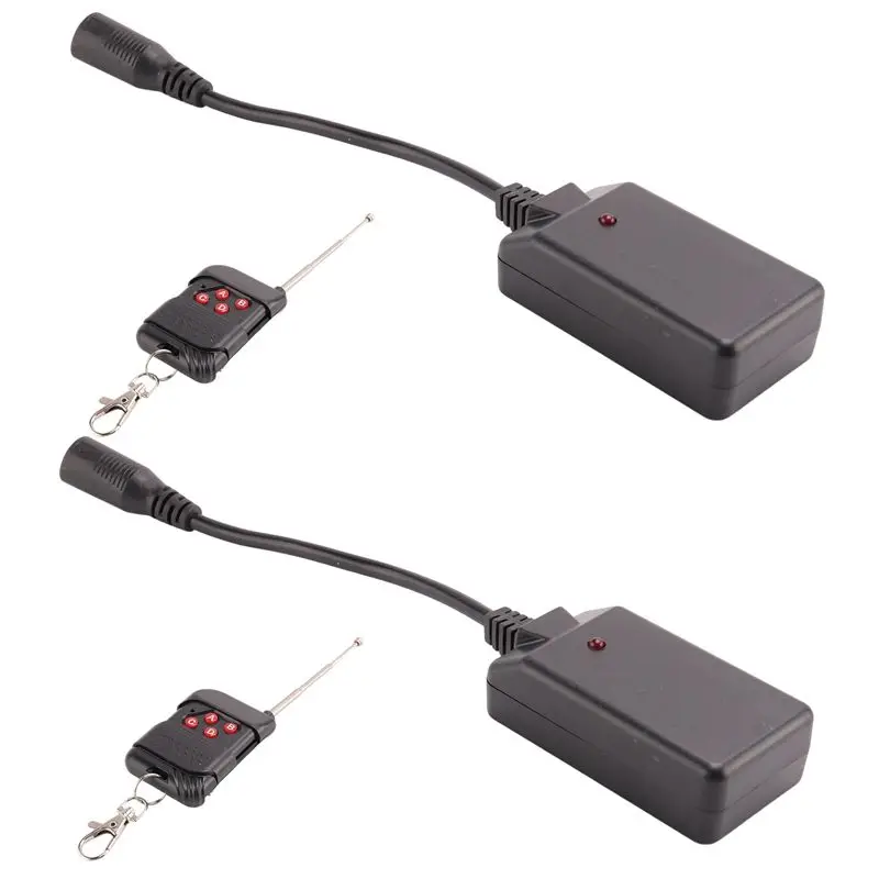 A04G-2 Pcs AC 90-240V 3 Pins XLR Remote Control Receiver Equipment Controller Receptor 400W 500W 900W 1500W Smoke Fog Machine