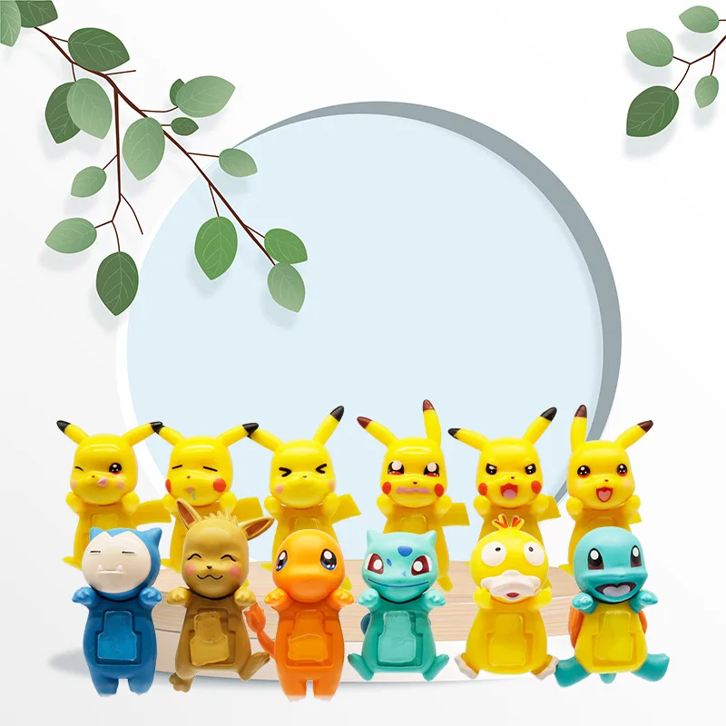 جديد صندوق أعمى بوكيمون مفاجأة بيكاتشو Bulbasaur حفلة الملاك الغامض صندوق أعمى أنيمي نموذج لجسم ألعاب أطفال هدية الكريسماس