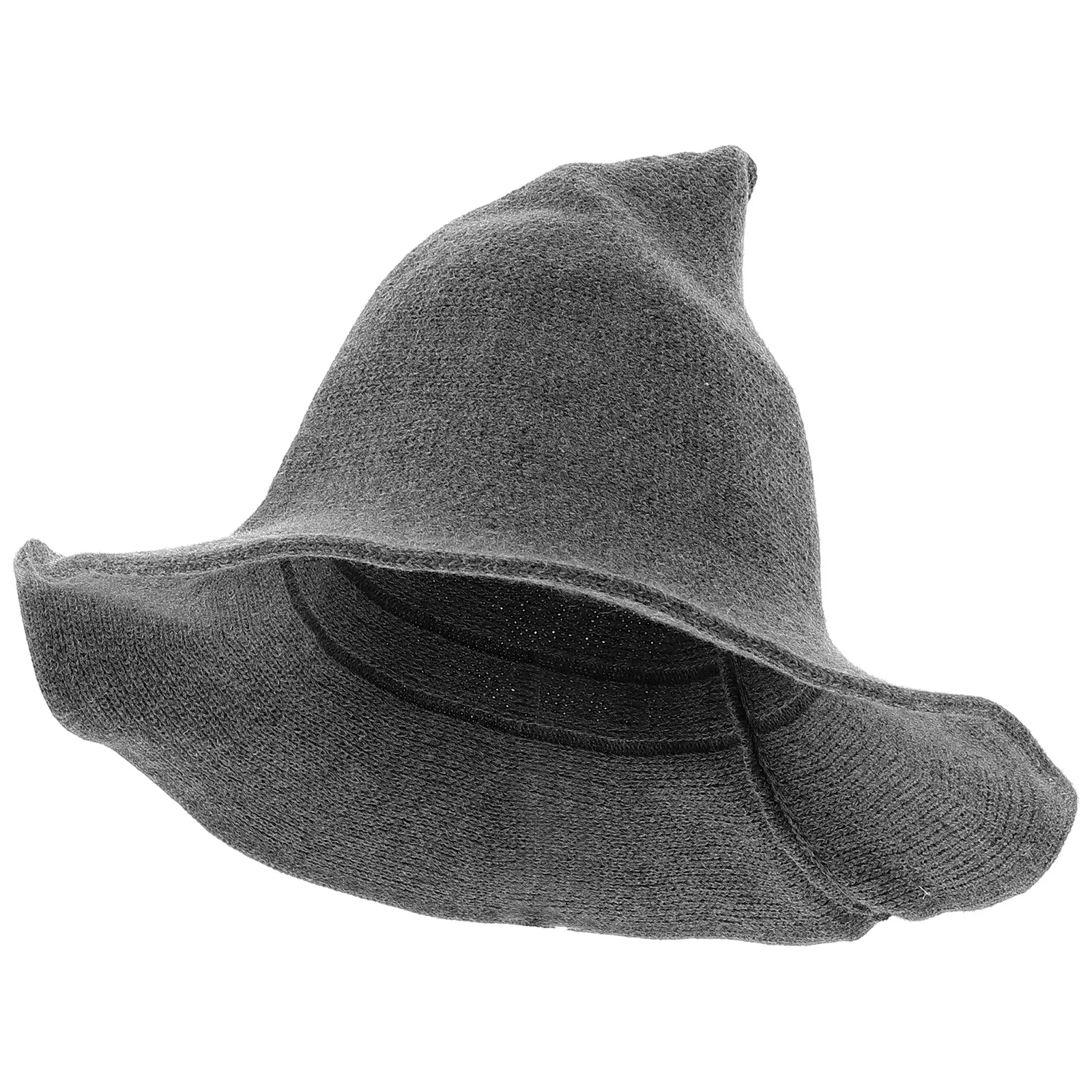 

Witch Hat For Women Breathable Soft Comfortable Warm Elastic Thick Unique Design Halloween Party Masquerade Carnival