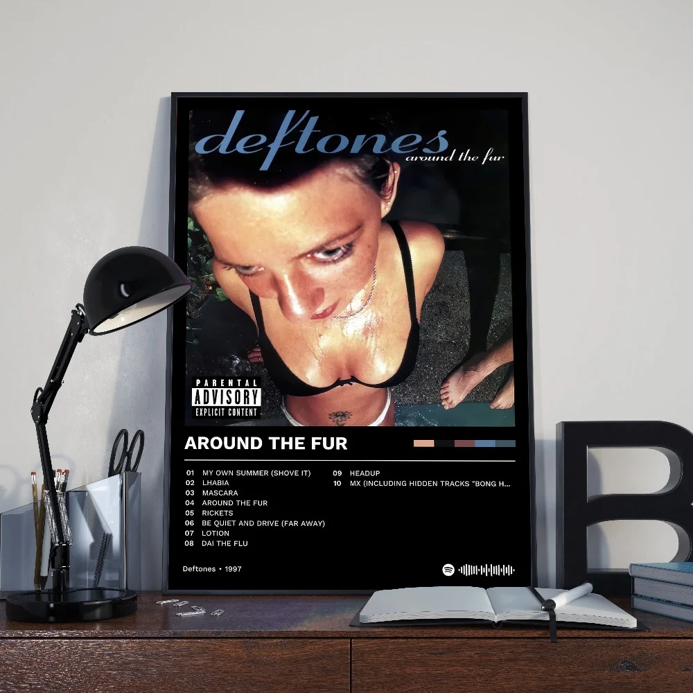 Hip-Hop-Rap-Album Dekoratives Gemälde Retro Amerikanisches Vinylcover Trendige Marke Leinwanddruck Wandbild Raumdekoration – Detail 8