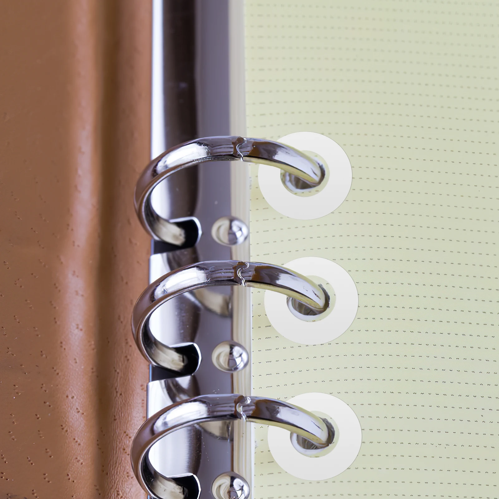 2000 stks Boek Versterken Bindmiddel Reparatie Kantoorbenodigdheden Ronde Papierversterking Stickers Losbladige Perforator Reparatie Etiketten Voor