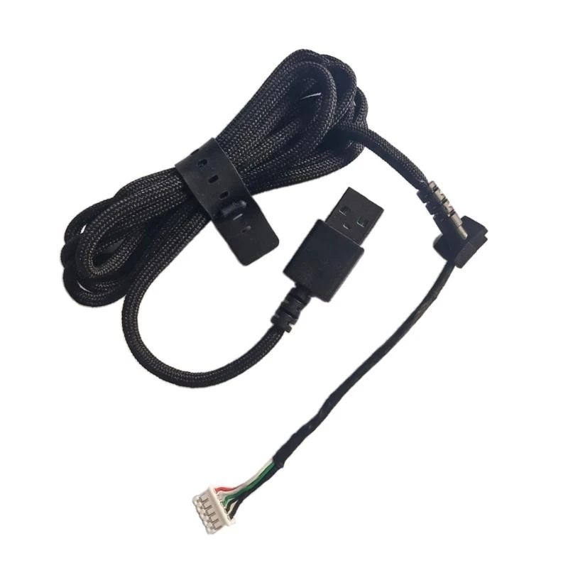 USB Mouse Line, USB Mouse Cable Black Wire Replacement Repair Part for ViperMini Game Mouse