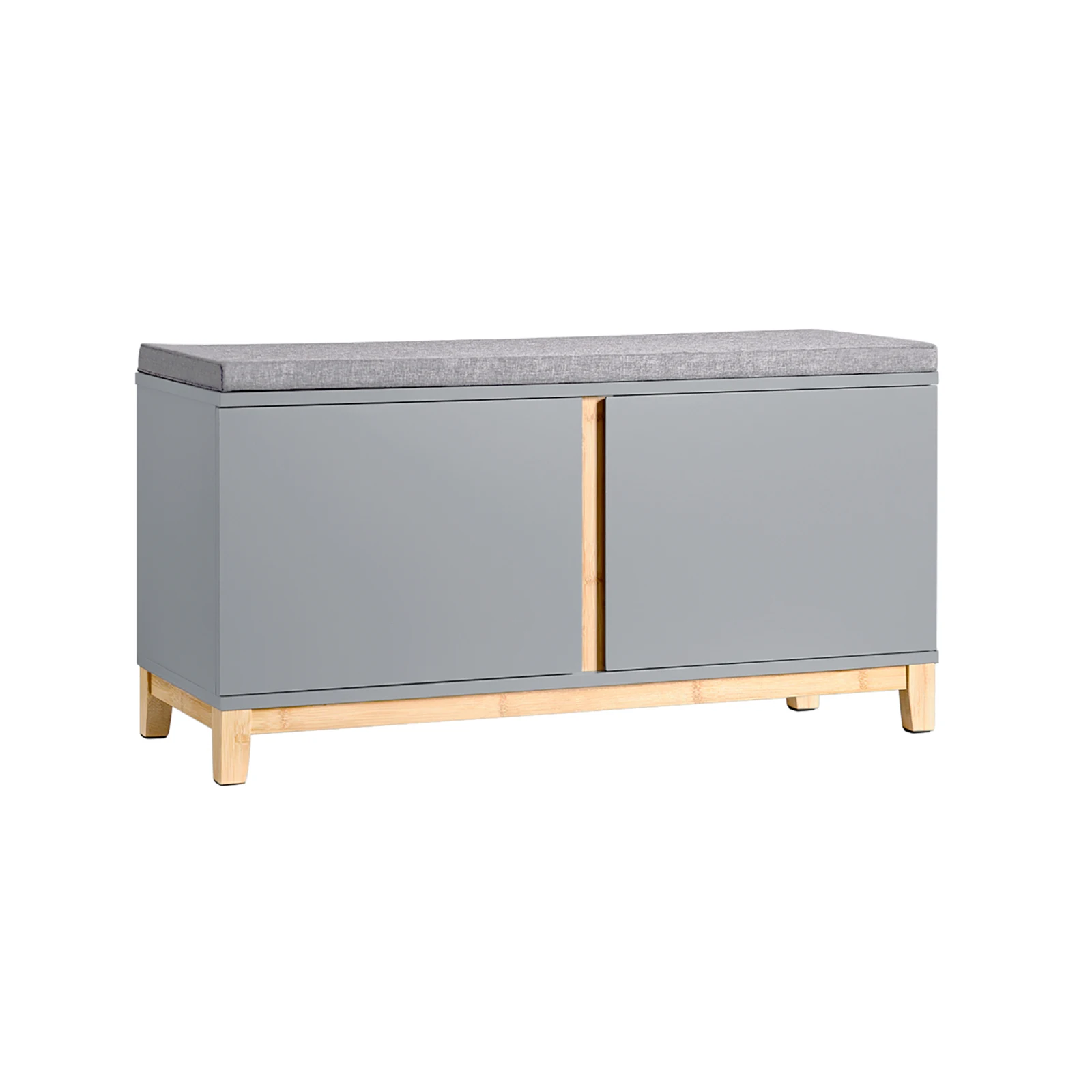 SoBuy FSR117 Panca per scarpe con sedile, panca per armadio, panca con scarpiera, cassettiera con panca