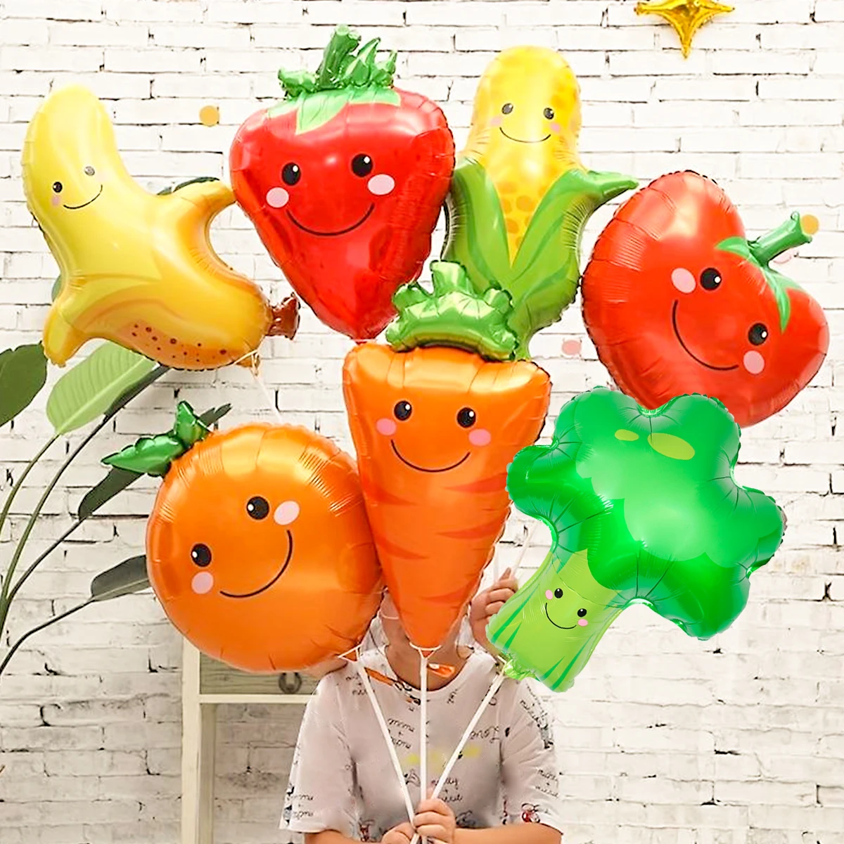 7 szt. Balony o tematyce owocó – Orange Lighting Decor recenzja i cena
