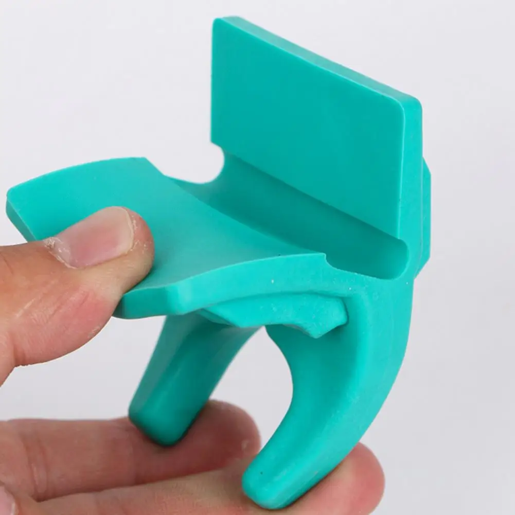 1 Paar Siliconen Emmer Hengel Houder U-vormige Clamp-On Lokken Container Emmer Hengel Rest Rack vlot Vissen Accessoires