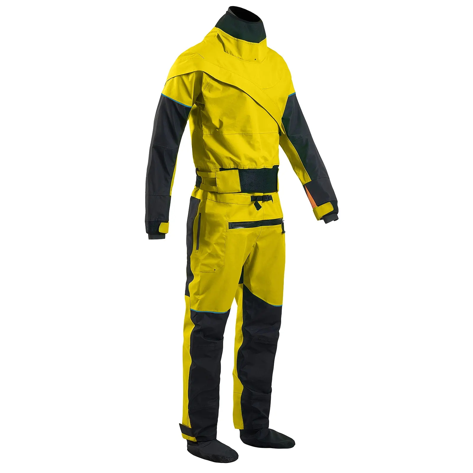 Waterproof Dry Suit Kayak for Men, Breathable Material, Fabric, Surfing and Sailing, 3 Layers