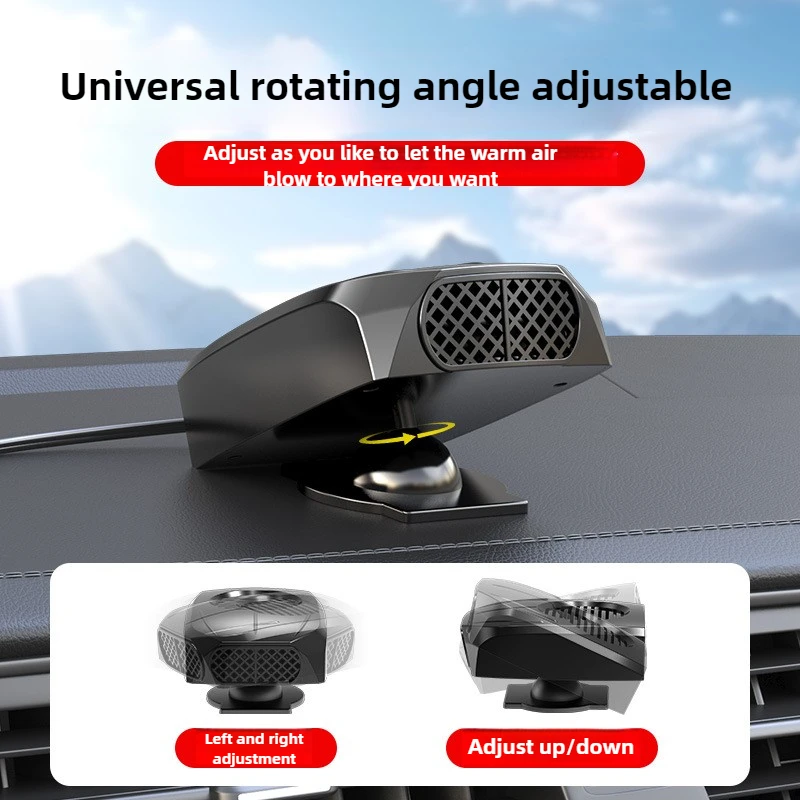 

12v/24v Car Winter Fast Heating Electric Heated Fan Auto Windshield Defogging Heating Cooling Truck RV SUV Travel Camper Tools