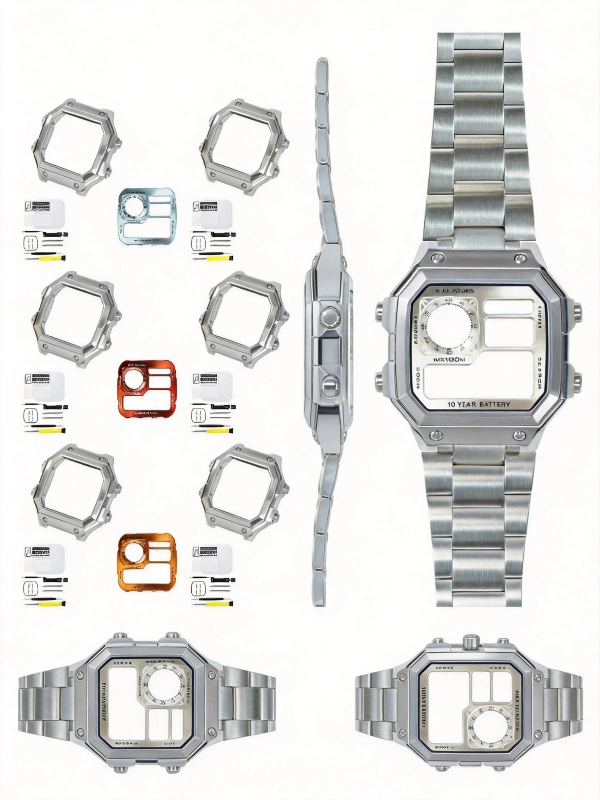 ae1200-accessoires-modifies-personnalises-royale-boitier-de-montre-en-acier-inoxydable-316l-brosse-argent-et-cadran-metallique-style-original