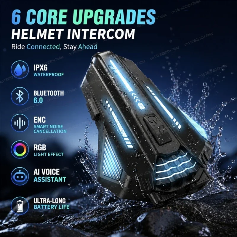 

New TW2S Bluetooth Helmet Headset Wireless Hands Free Call Phone Kit Motorcycle Waterproof Earphones Music Player Moto Earbuds