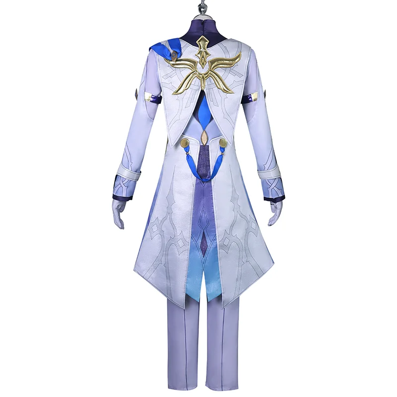 Jogo Honkai Star Rail Friday Cosplay Traje para Homens Adultos, Uniforme de Carnaval, Halloween Party Character Outfits, Conjunto Completo Terno, Peruca