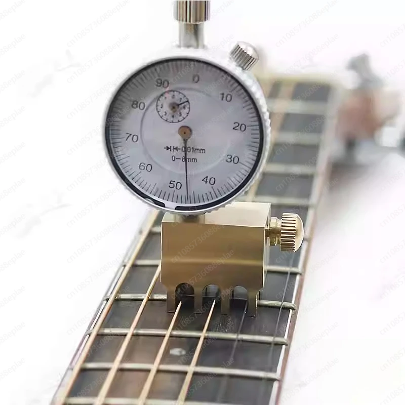Folk bakelite guitar string distance ruler height measurement dial meter maintenance tool