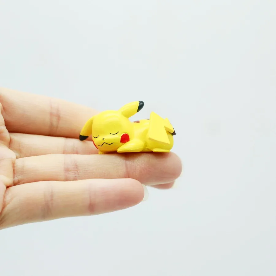 Echte Pokemon Pikachu Chespin Fennekin Froakie Dedenne Bunnelby Blind Box Anime Cartoon Geburtstag Geschenk Desktop Decor Trendy Spielzeug