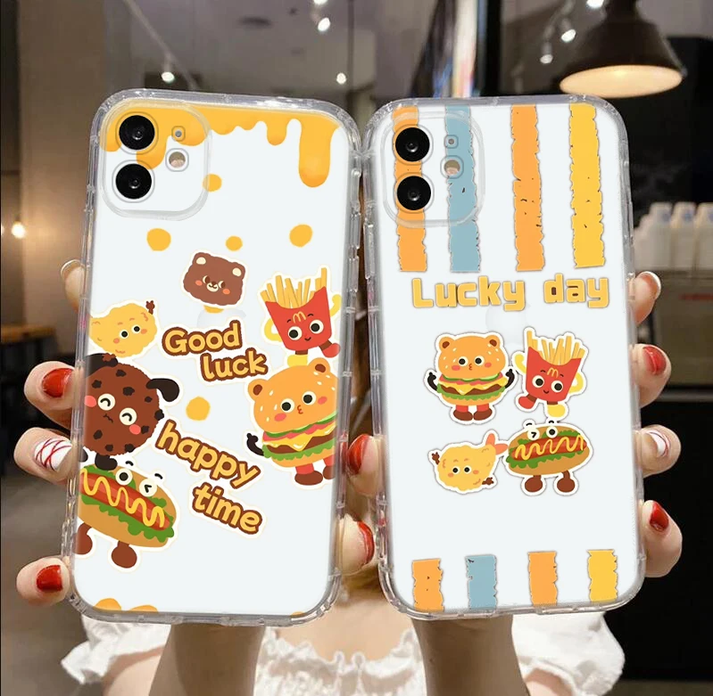 Q14 Cookie pattern Soft Case for Moto G9 Powe One Pro E12 E22I E22 G52 G42 G32 G22 G23 Z2 Z Play P40 P30 Edge 30