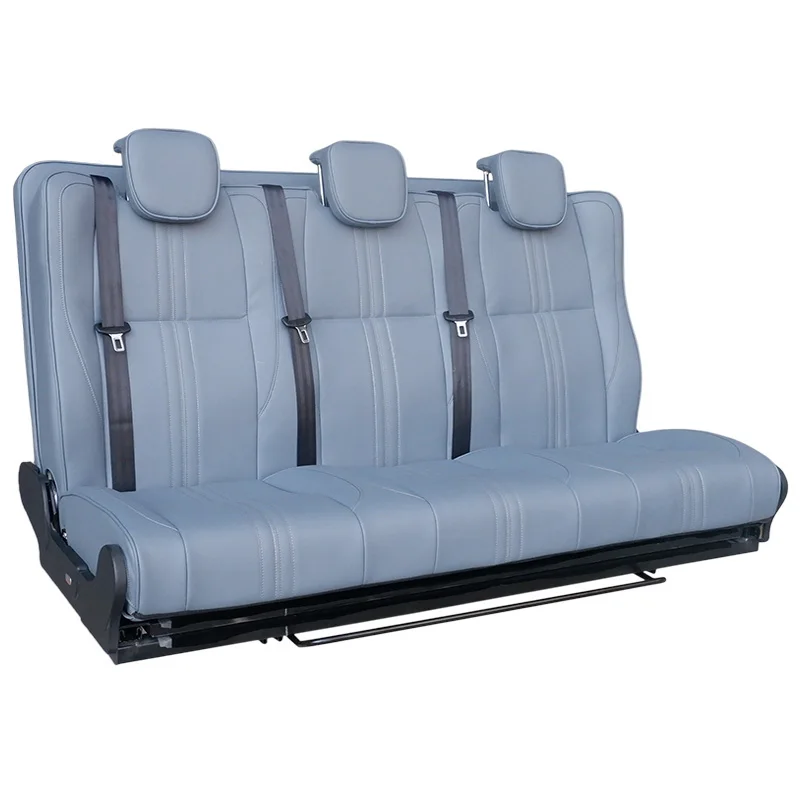 

RV Swivel Seat, Leather Multi-function Car Seat Folding Convertible Comfortable Backrest Flat Forward Leaning Bed Seat