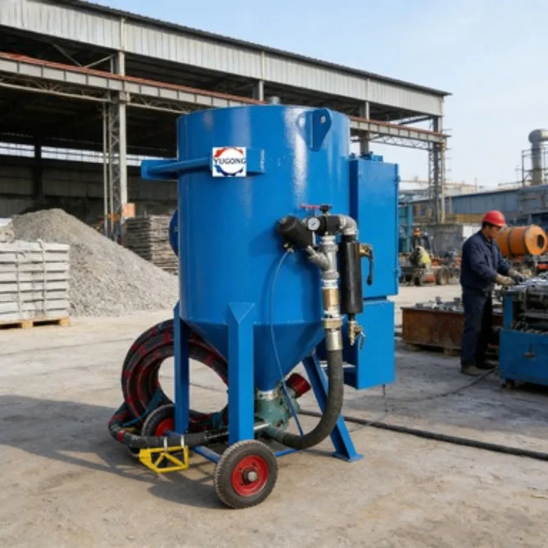 Sand Blast Machine Sandblaster Abrasive Blaster with Nozzles High Pressure for Car Metal Cleaning