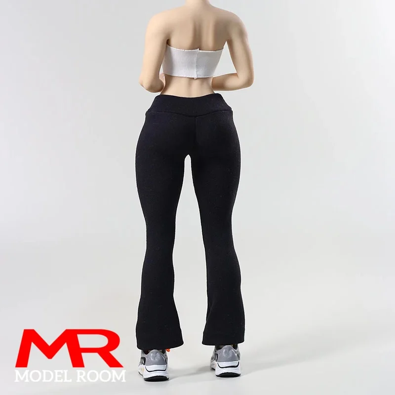 1/6 Damskie elastyczne spodnie sportowe do jogi, szorty rowerowe, model odzieży pasujący na lalkę 12 cali TBL S52 AT202 VCD01, figurka żołnierza