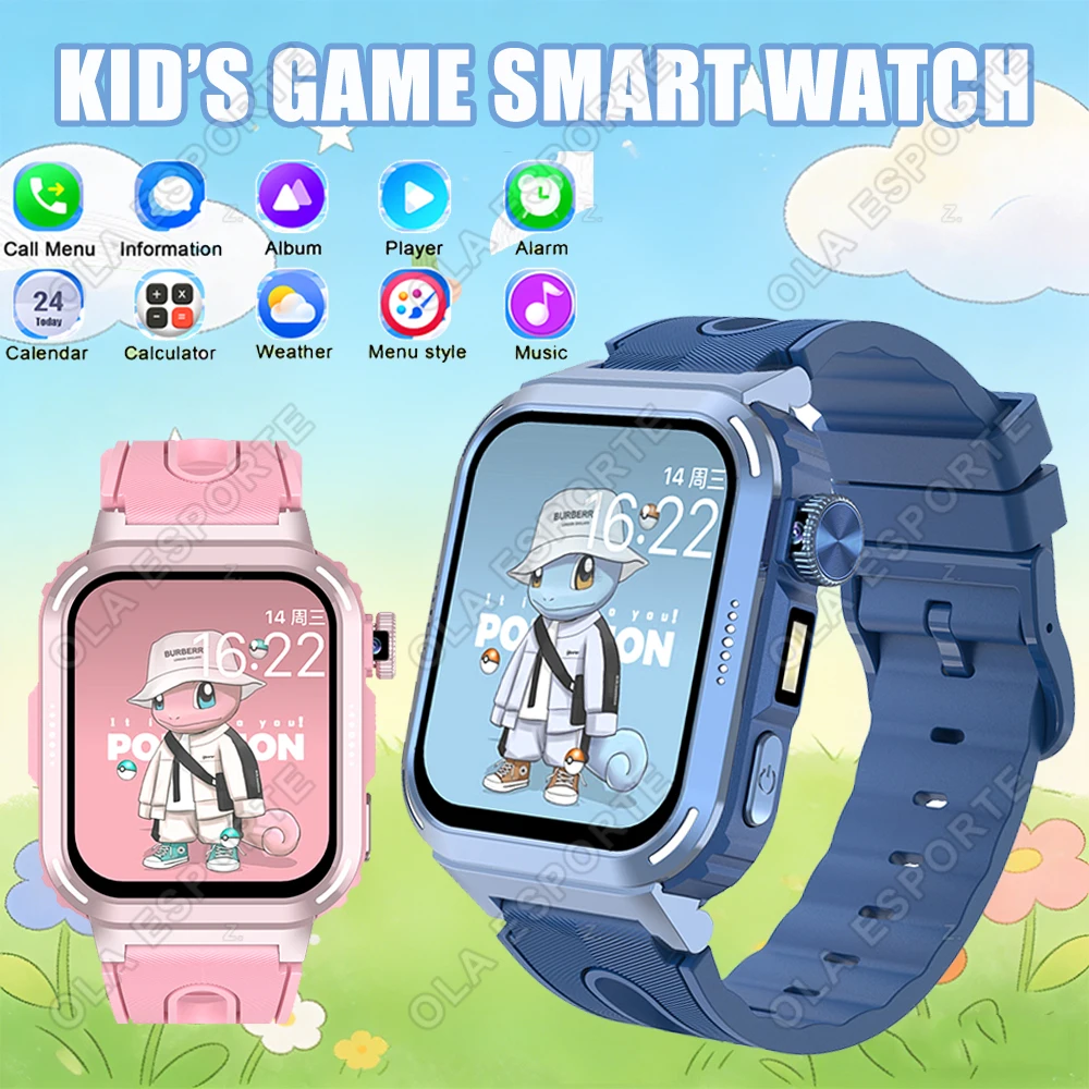 

Новые детские смарт-часы 2026 года: обучающие функции, Bluetooth-звонки, мульти-спортивные режимы, LED-фонарик, водонепроницаемость IP68, модель HW12