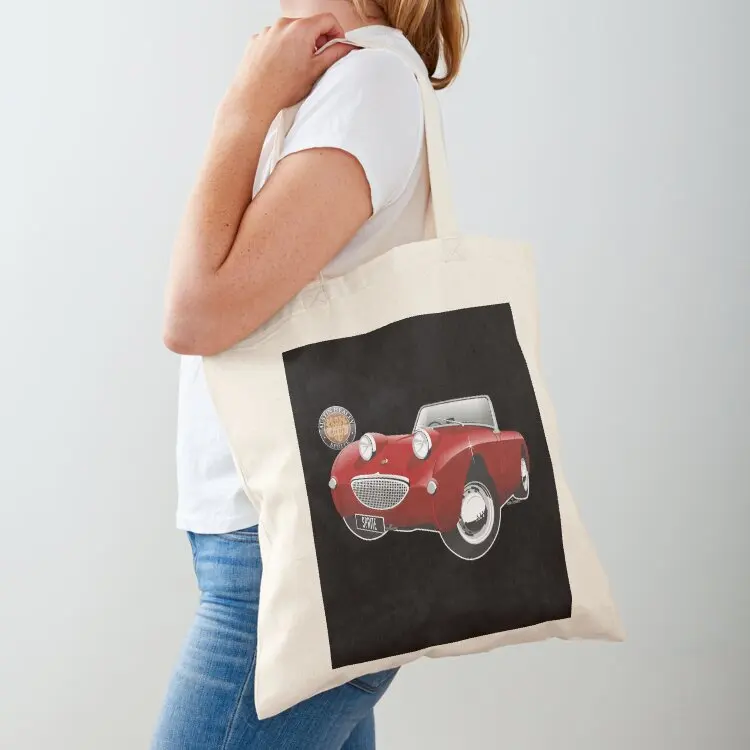 

Austin Healey Sprite mark 1 red Tote Bag tote canvas university shopper bags large