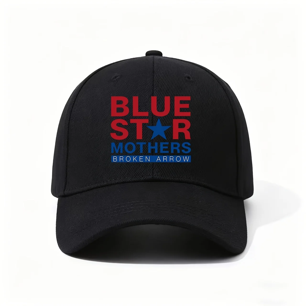 Blue Star Mothers Broken Arrow Baseball Cap - Adjustable Hat, Wrinkle-Resistant & Breathable Suitable for Hiking, Beach, Sports,