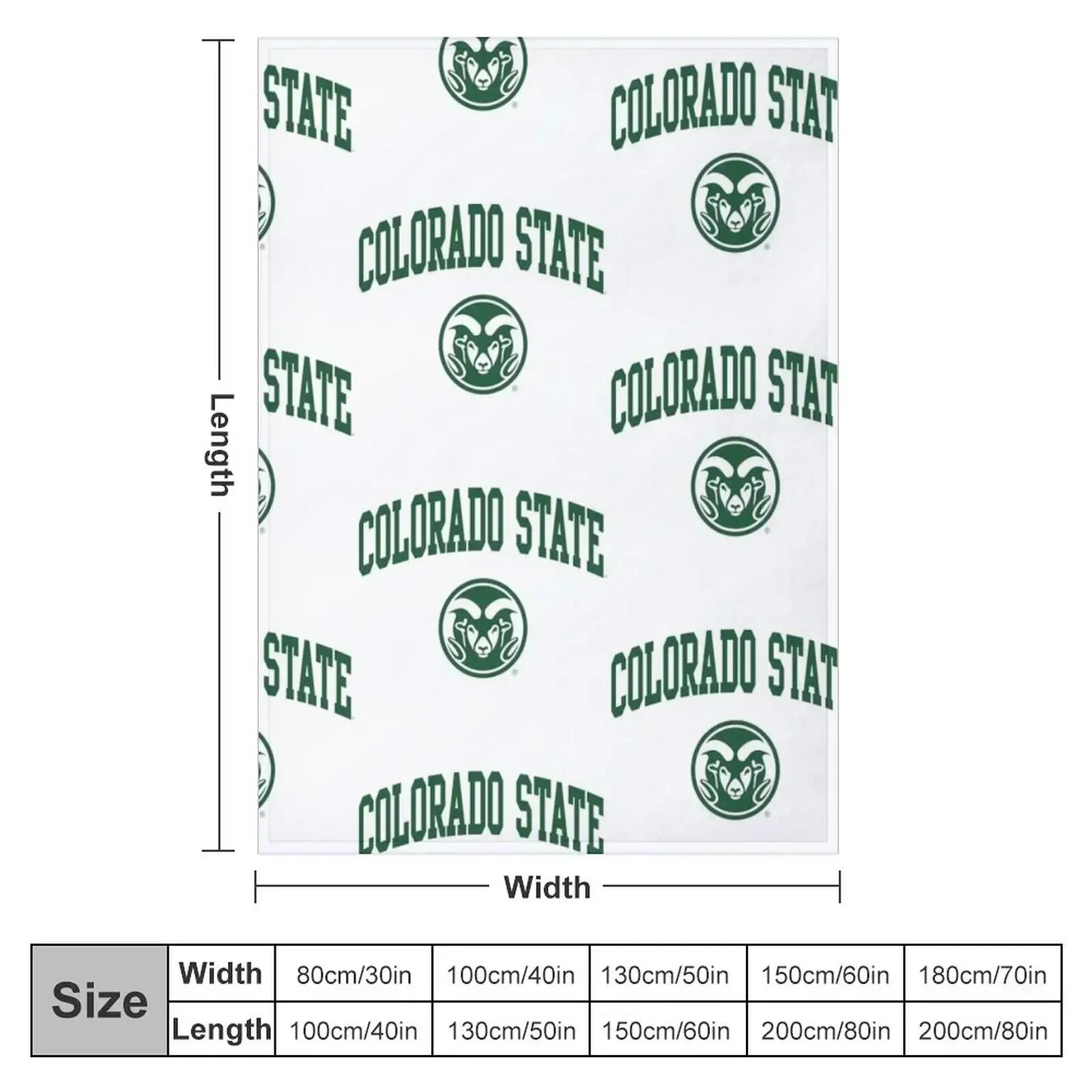 Colorado State University Throw Blanket Soft Beds Softest Giant Sofa Summer Beddings Blankets