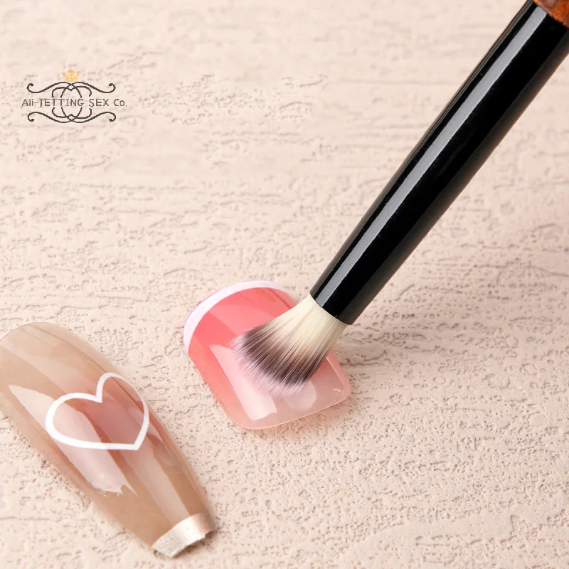 ใหม่ไม้จันทน์เล็บกาว Phototherapy ปากกา UV เจลแปรง Gourd Handle แปรง Professional Nail Art แปรงเล็บเครื่องมือ