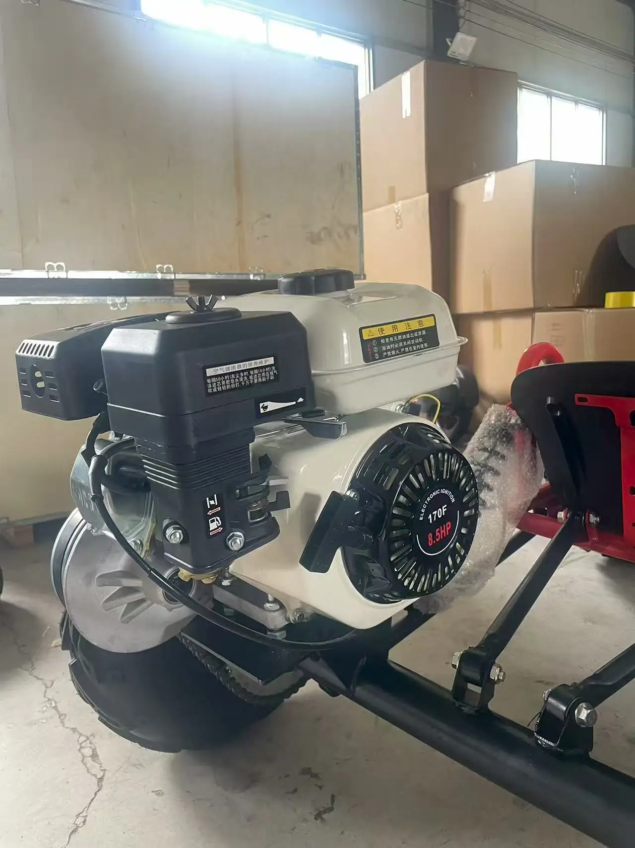 212cc 4-Stroke Off-Road Go Kart with 8/10 Inch Tires