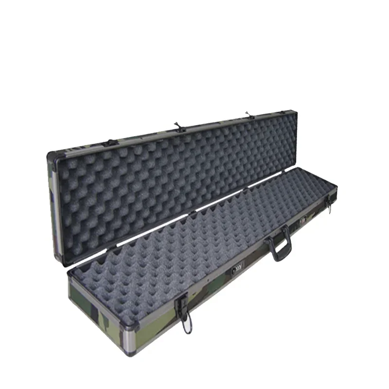 2024 New aluminum alloy camouflage equipment box, multi-function box, aluminum alloy instrument box sponge lining customization