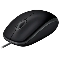 Logitech B100 Wired Mouse Comfortable Office Gaming Peripheral Connection Laptop Desktop Universal Mouse