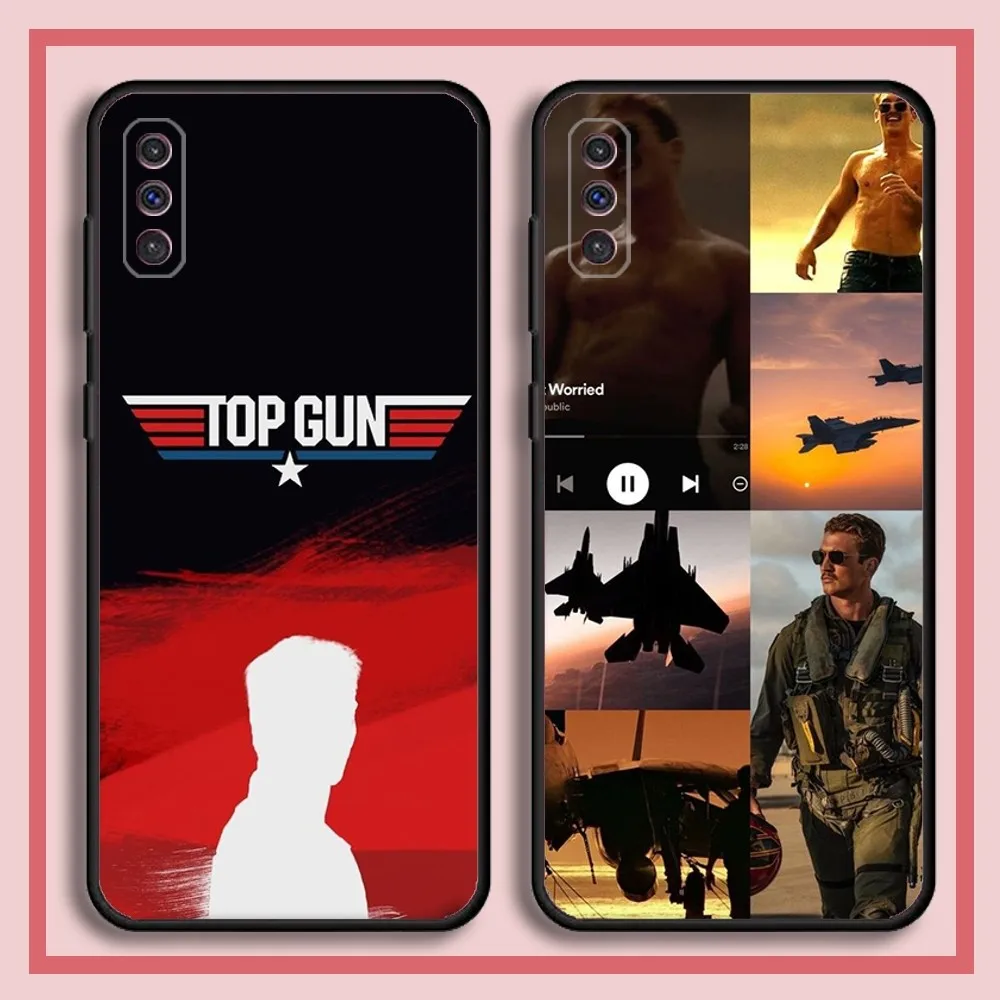 Top Gun Maverick Movie Phone Case For Samsung S23,23,22,30,21,10,9,Note20 Ultra,Lite,Ultra,5G,Plus,FE,Black Soft Case