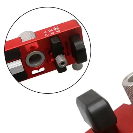 

Tapping Tool Red And Black Aluminum Profile Puncher DIY Projects Flexible Drilling Options Innovative Tap Guiding