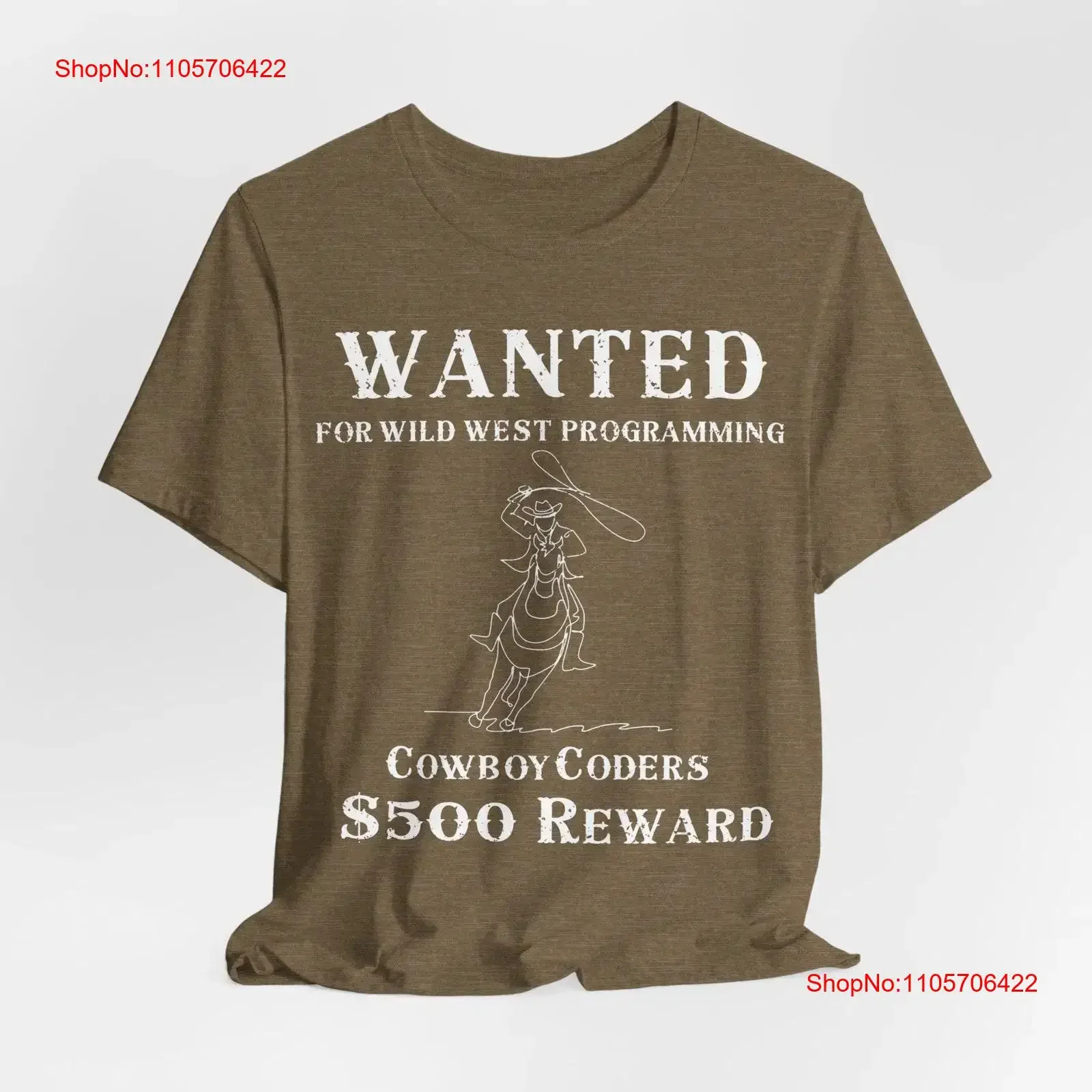 Wild West Programming T Shirt Programmer Software Engineer Bella Canvas Geeky Coding Apparel 's vintage Washed