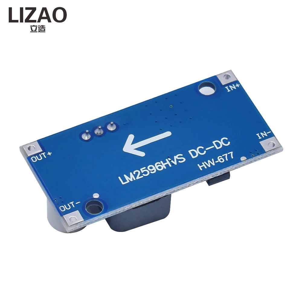 LIZAO LM2596HV DC-DC Step Down Power Supply Module 4.5-50V to 3-35V Adjustable Buck Converter Current Limiting