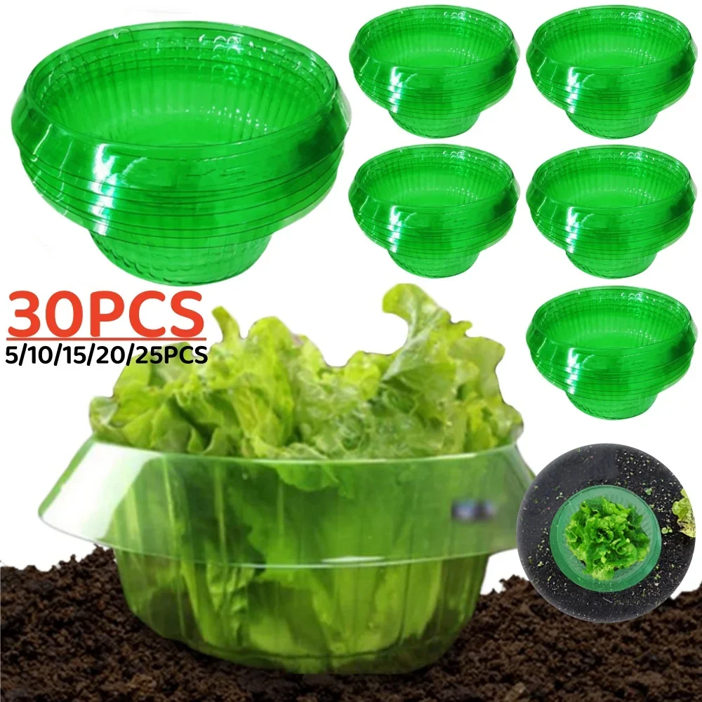 

Snail Collars Slug Plant Protection Collars Plant Pot Cover Reusable Agricultural Plant Snail Guard Save Water Vegetables Covers