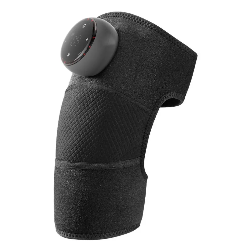 New Deep Muscle Relief Electric Knee Massager Breathable 3 Modes Cordless Heated Knee Brace 5 Temp Levels Cordless Massager