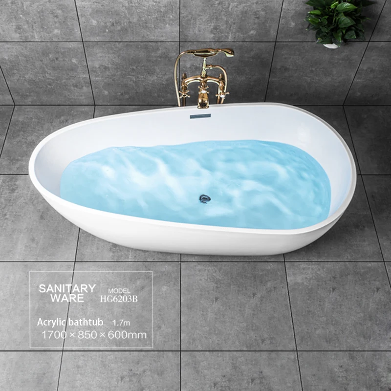 for spa Hotel engineering project Whirlpools Bathtub factory installation freestanding acrylic Bath tub