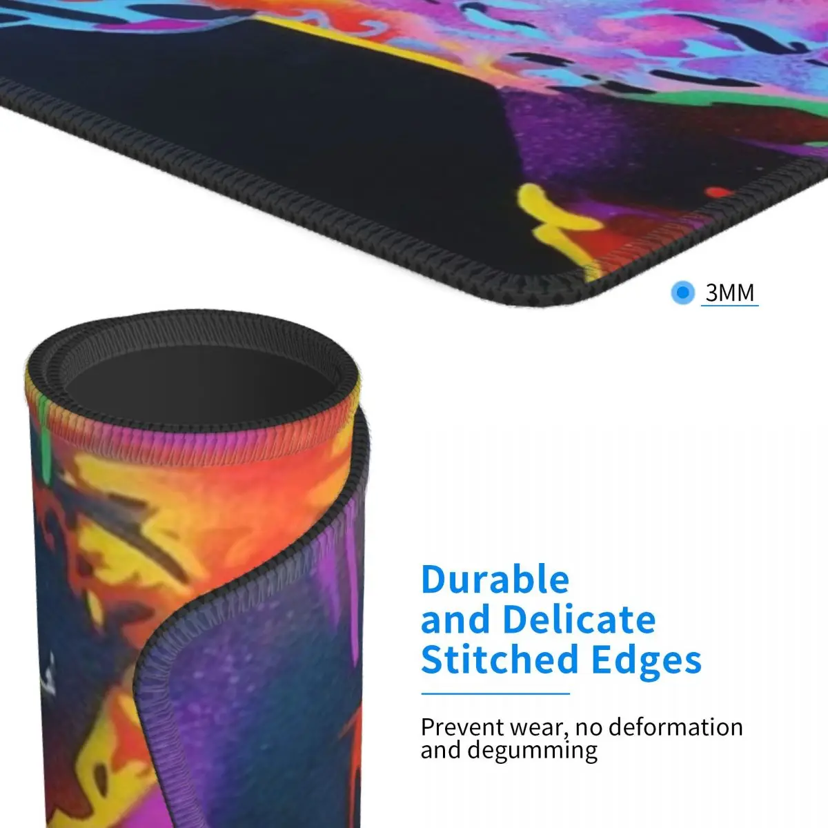 Ketakutan dan Kebencian Di Las Vegas Alas Mouse Seni Alas Mouse Keyboard Komputer Alas Meja Laptop PC Gamer Alas Meja Aksesori Kantor