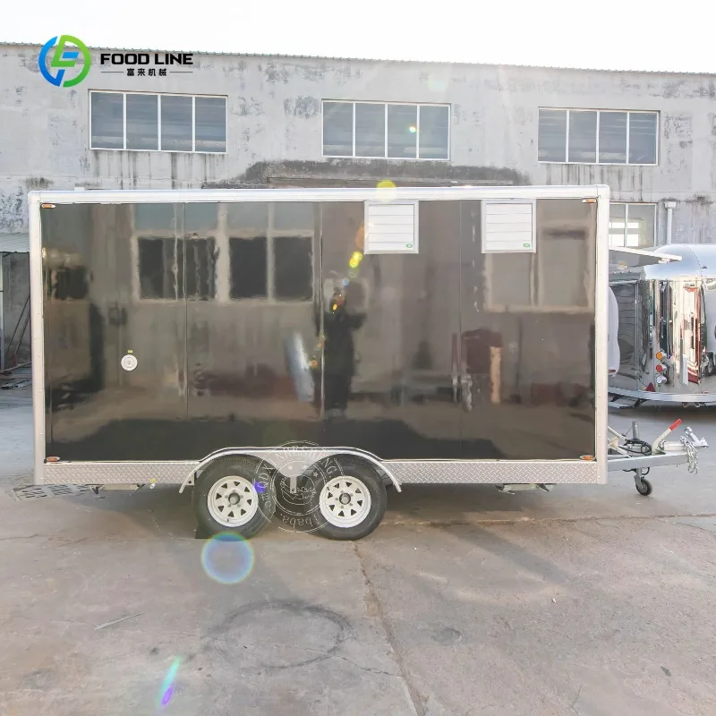 الأكثر شعبية مقطورة امتياز هوت دوج عربة الغذاء شاحنة طعام للبيع الولايات المتحدة الأمريكية