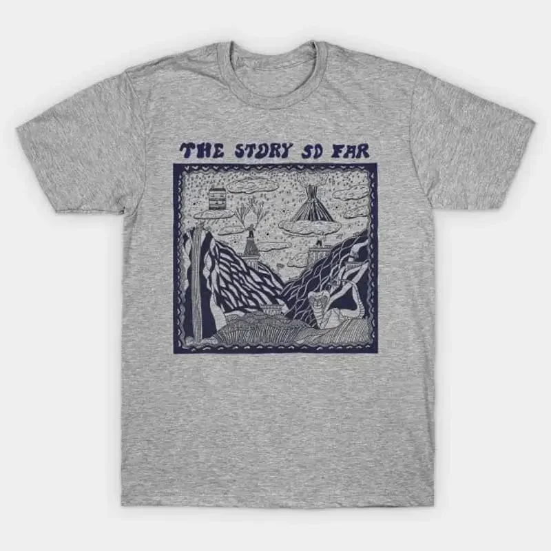 New The Story So Far Gray Sport Cotton All Size T shirt NI439