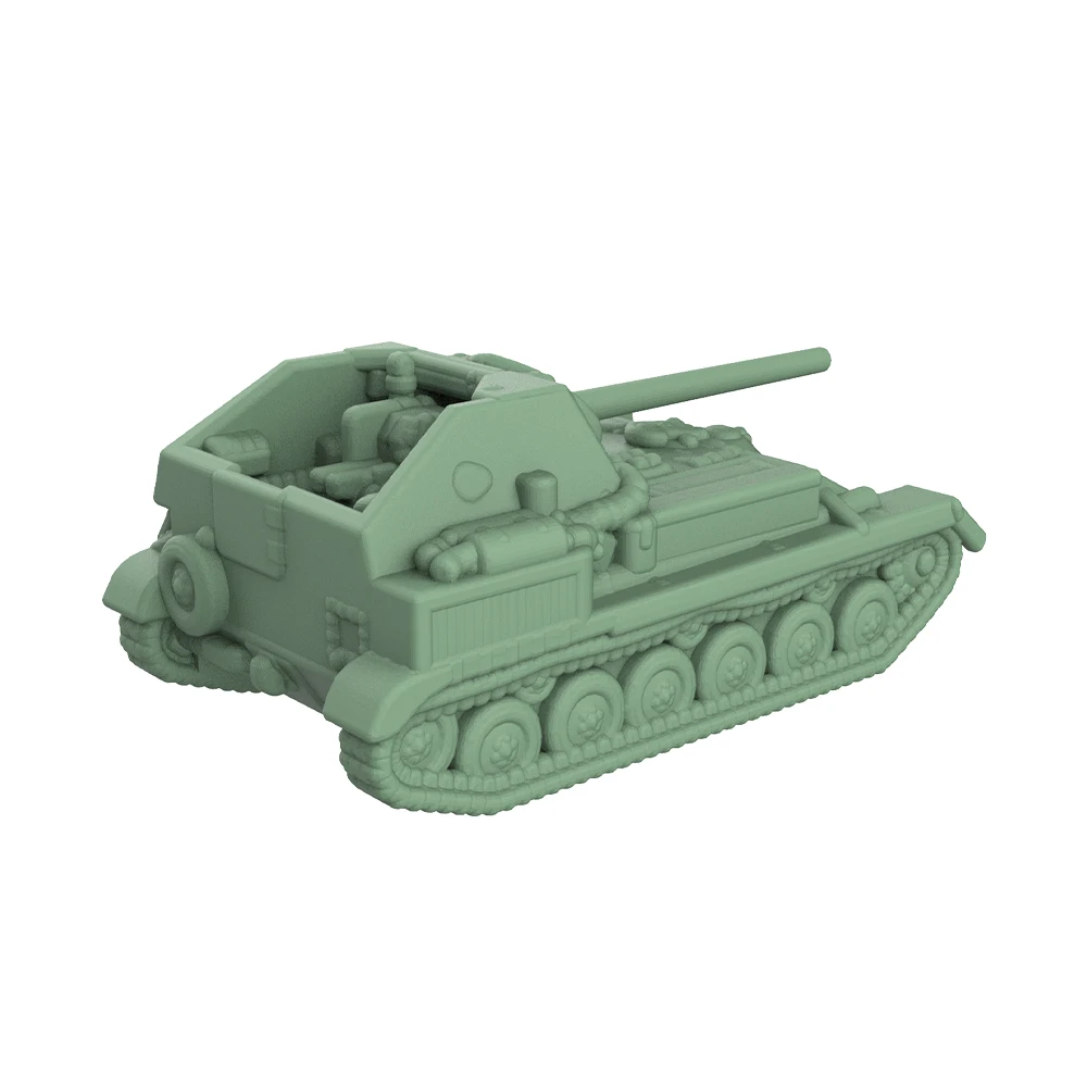 SSMODEL SS612 1/350 1/700 Military Model Kit Soviet SU-76M 85mm D-5S Tank Destroyer Miniature Static Model War Games