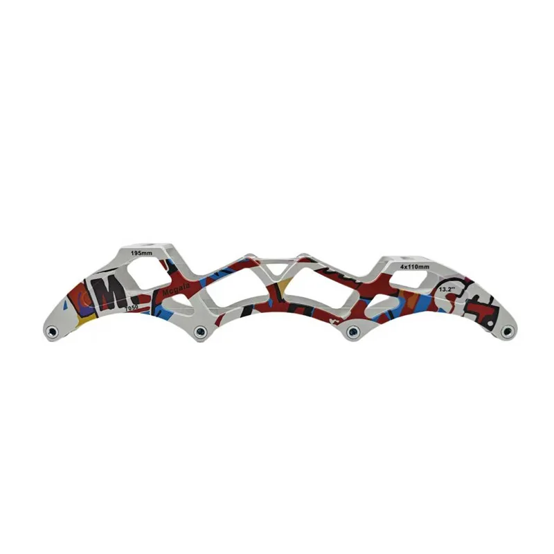 Premium Electroplating Surface Inline Speed Chassis for 4X90mm 4X100mm 4X110mm Speed Frame 3X100mm 3X110mm 3X125mm Base 1 pair