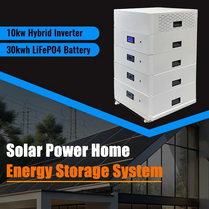 SPS001 Stackable 51.2v 30kwh 600ah Lifepo4 Battery 10kw Hybrid Inverter Solar Energy Storage System Complete Kit for Home