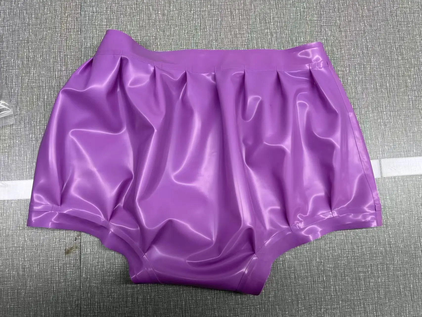 Bloomers for Women, Vintage Elastic Waist Pumpkin Shorts, Wet Look Role Play Frilly Panties, Sexy Lingerie
