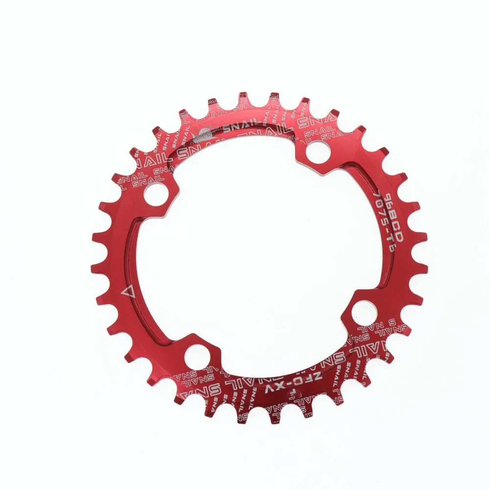 SNAIL Round Crown Bcd 96 32T 34T 36T 38T Chainring Single Crown Mtb for NX  X1 M4000 M4050 Monoplate Mtb Dish