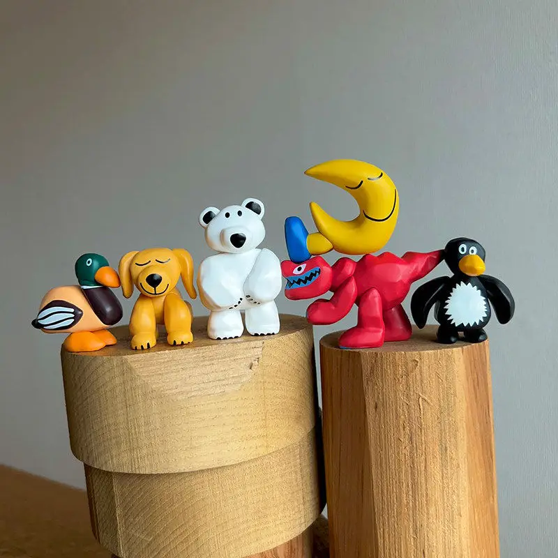 Nuevos Productos en Stock: Caja Sorpresa de Muñecos de Dinosaurios, Flores, Pingüinos y Elefantes, Juguete Hecho a Mano, Adorno de Escritorio, Regalo Sorpresa para Fiestas