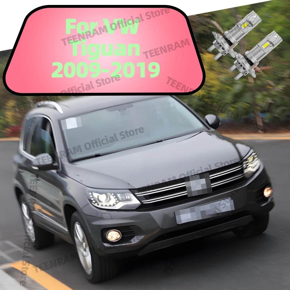 

2X 6000K белые светодиодные лампы для фар 30000LM для Volkswagen VW Tiguan 2009-2019 2010 2011 2012 2013 2014 2015 2016 2017 2018