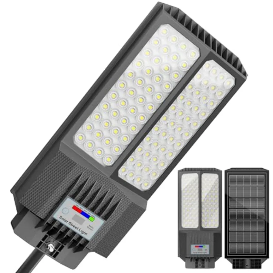 

Большие уличные солнечные светильники для наружного освещения, водонепроницаемые, сверхмощные, с датчиком от заката до рассвета, для парковок, с датчиком движения, для освещения двора