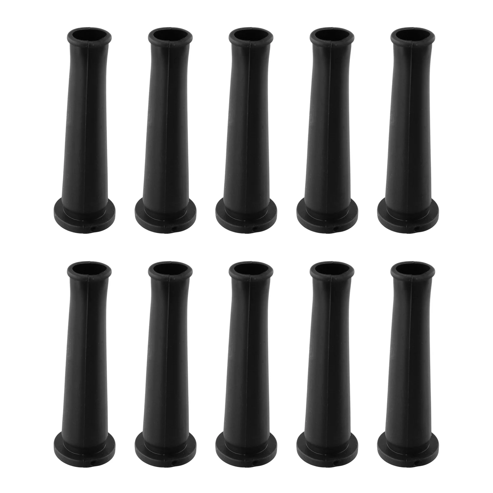 Protector de Cable para amoladora angular, Protector de manga de Cable, Protector de alambre de goma, 10 piezas, protección de alambre de taladro eléctrico negro